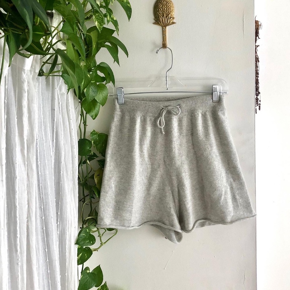 Baserange 100% cashmere shorts • $40 + ship • S